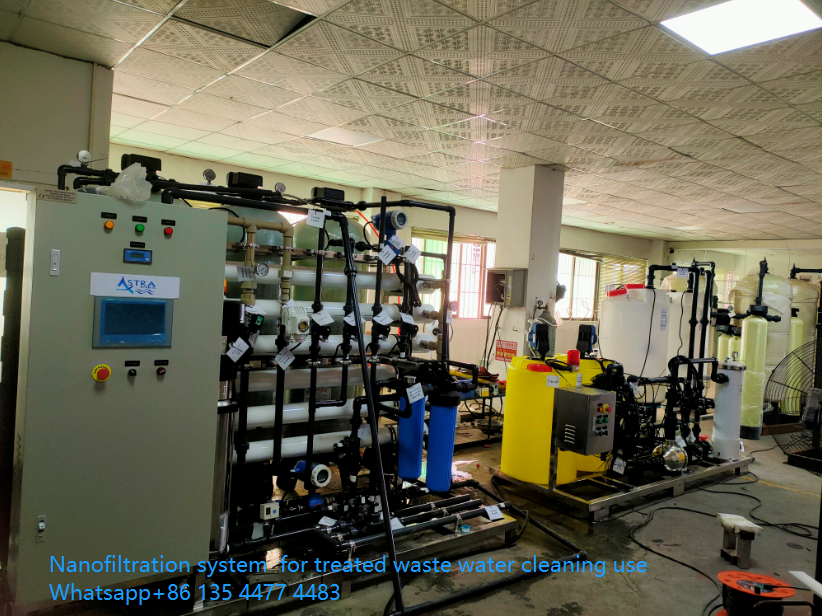 Nanofiltration system price for wastewaster reuse supplier companies